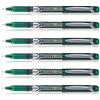 PILOT Set di 6 penne roller Hi-Tec V10 grip punta ago verde