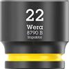 Wera 05005512001 8790 B - Inserto per chiave a bussola con attacco da 3/8, 22 x 32 mm