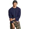 Ralph Lauren Felpa RL in peluche, Blu (Cruise Navy), XL
