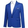 YOUTHUP Blazer Leggero da Uomo Blazer Elegante da Lavoro Casual dal Taglio Regolare
