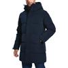 Pioneer Camp Giacca invernale da uomo lunga antivento impermeabile calda piumino invernale outdoor parka con cappuccio, granito, XL
