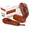Jamonprive Prosciutto Crudo Serrano Spagnolo Stagionato e Disossato 1 Kg + Lomo (Lonza) Duroc Natural 250 gr + Chorizo Salsiccia 200 gr - Jamon Serrano Crudo Jamonprive