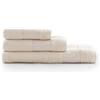 Bassetti, Set Asciugamani Bagno, 1+1, 100% Cotone, 430gsm, 40x60cm, 60x110 cm, Beige
