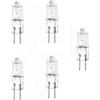UGEFKMQ G4 Halogen Lampade Alogene G4 Lampada Alogena Con Base Pin 12V 20W Bianco Caldo 2800K 5 Pz,35 W