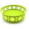 Kimmel Ciotola per frutta, pane, pane, pane, pane, frutta, frutta, diametro 20 cm, in plastica, riutilizzabile, colore limone
