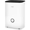 Kubo - Deumidificatore - Assorbe fino a 20 litri di umidità al giorno - Copertura fino a 52 m2 - Funzione di asciugatura dei vestiti - Silenzioso - Colore: Bianco
