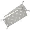 Ragged Rose - Runner da tavola di Natale, Stelle, Grigio Argento