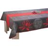 Le linge de Jules Tovaglia antimacchia Lotus rossa, dimensioni: quadrato, 150 x 150 cm