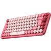 Logitech POP Keys Tastiera Meccanica Wireless con Tasti Emoji Personalizzabili, Layout ‎Francese AZERTY - Heartbreaker