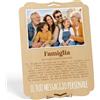 nagu® Famiglia. Regali per Familiari. Quadro Personalizzato con Foto per Uomo o Donna. Biglietto Regalo in Legno 30 x 22 cm per Regali Personalizzati. Include lettere e numeri adesivi