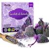 ZIDINA Sacchetti di Lavanda - Set di 14 Lavanda Sacchetti Profumatori Armadio e Cassetti - Profumatore Naturale Casa e Auto, Antitarme per Armadi Vestiti - Sacchetti Profumati per Armadio