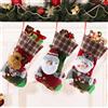XIMEY Calza di Natale, 3 Pezzi Calza di Natale da Appendere, Calze Befana Vuote, Calza Natalizia, Calze Befana Vuote Piccole/Grandi, Natale Decorazioni per Caminetti, Scale, Alberi di Natale (MA)