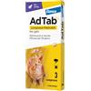 Elanco AdTab - Antiparassitario contro pulci e zecche per gatti da 0,5 a 2 kg, 3 compresse