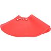 Cocoarm Mantella da Parrucchiere Collare da Taglio Protezione per il Collo Collare da Parrucchiere Collare da Taglio Mantella da Taglio per Capelli in Silicone Forniture per Parrucchieri Taglio di(rosso)