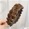 Ever Fairy Cerchietto per capelli da donna, coda di pesce, treccia, fascia per capelli, per feste, matrimoni, copricapo, fascia per capelli per donne e ragazze (marrone chiaro, taglia unica)