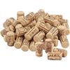Yhuasia 50 Pezzi Tappi Vino In Legno,Tappo Vino Sughero Naturale,Tappi Naturali Sughero,per Conservazione a Prova Umidità Sigillata In Bottiglia Vino e Decorazione Creativa a Mano Casa