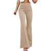 Sunnyuk Pantaloni Donna Invernali Velluto Gamba Dritta Elegante Harem Trousers da Lavoro Larghi Leggeri Vestibilità Regolare Culottes Jogging Vintage Tinta Unita Sweatpants Caldi Costine in Velluto a Coste