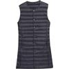 Peuignao Gilet Piumino Donna Lungo Leggero Gilet Imbottito Trapuntato Donna Giubbotto Giubbino Giacca Smanicato Donna Gilet Donna Piumino Leggero Senza Maniche Donna Giacchetto Smanicato Donna Nero 3XL