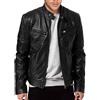 Generico Giacca in Pelle Sintetica da Uomo Giubbotto in Similpelle Casual Stile Biker Vestiti Da Lavoro Uomo Invernali Giubbotto Bomber Uomo Invernale