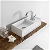 Scarabeo Teorema 2.0 lavabo da appoggio, 5129BK, Teorema 2.0 bianco [Ceramiche da Bagno > Lavabi]