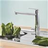 Grohe BauLoop rubinetto da cucina, orientabile, con ingresso per elettrodomestici, 31713000, BauLoop cromo [Rubinetteria da Cucina > Rubinetti da Cucina]