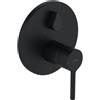 Hansa Vantis miscelatore monocomando, per vasca e doccia, 8260906733, Vantis nero opaco [Rubinetteria Bagno > Rubinetteria Doccia]