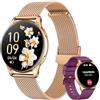 Motsfit Orologio Smartwatch Donna Smart Watch: 1.32 Orologi Digitale con Effettua Risposta Chiamate Modalità Sportive Pressione Sanguigna Sonno Contapassi Impermeabile IP68 Fitness Tracker per iOS Android