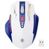 Uineer mouse wireless ricaricabile, [Aggiornato], mouse senza fili 2.4G USB, display a batteria visibile, 4 livelli DPI regolabili, mice pc wireless ricaricabileper PC per il gaming e l'ufficio