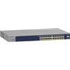 NETGEAR Switch Ethernet Gigabit PoE Smart 24 Porte GS724TPP, Gestione Insight Cloud, Switch RJ45 a 24 porte PoE da 380 W, 2 Porte SFP da 1 Gigabit, Montaggio su Desktop/Rack, Protezione a Vita ProSAFE