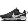 Nike ReactX Pegasus Trail 5, Sneaker Donna, Black/White-Anthracite-Wolf Grey, 40.5 EU