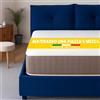 Flowen Materasso Una Piazza e Mezza 120x190 Alto 20cm per Letto 100% Made in Italy Realizzato in Eco-Foam con Rivestimento Premium Anallergico, Antiacaro e Traspirante per Massimo Comfort e Sonno Migliore