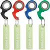 JRYGAC 4 Pezzi Portachiavi Fidget Spinner, Rotante Con Anelli e Fluorescenti, Fidget Toys Anti-Stress e Ansia Relief