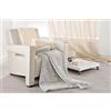 Linder Plaid Morbido, Poliestere, 130 x 180 cm, Poliestere, Avorio, 130x180 cm