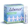 Libenar Soluzione Salina Isotonica 0,9% Libenar Per Igiene Nasale 15 Flaconcini Monouso X 5 Ml