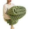 XILENY Coperta Pile Matrimoniale 200x230 cmMorbido Caldo Plaid Peloso di Pelliccia Sintetica Coperta Letto Matrimoniale Coperta Divano Invernale Lavabile per Inverno Autunno（Bianco Latte Addensato）