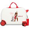 Disney Joumma Disney Vaiana and Friends Valiana per bambini Bianco 45 x 31 x 20 cm Rigido 1,8 kg ABS 1,8 kg 24,6 L Bagaglio a mano, bianco, Taglia unica, Valigia per bambini