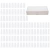 HEYOUTH 100 PCS AT-818 Bocchino per Etilometro,Bocchini di Alcol,Bocchino per Etilometro,Portatile Ugello Soffiaggio Tenuto Boccaglio,Protezione Ambientale,Compatibile AT-818/65S Etilometro