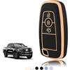 TOOMUME Cover Chiave TPU, Custodia Chiave Adatto per Ford Ranger Raptor Mondeo Mustang Edge Ecosport Custom Kuga Fiesta Focus Transit S-Max, Copri Chiavi Guscio Chiave Auto Telecomando - Smart Key
