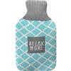 Brightium Borsa dell'acqua calda Mimo da 1,7 l, fodera blu. Dimensioni: 20 x 32 x 4 cm. Flessibile e molto piacevole al tatto, ideale per sollievo e comfort nelle giornate fredde. Perfetto per rilassarsi.