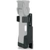 ABUS porta lucchetto per bicicletta SHFL 6000/90 Bordo/Monkeylink - porta lucchetto per un facile trasporto sulla bicicletta, nero