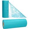 AmaCasa, runner da tavola in tessuto non tessuto, decorazione a nastro per fiori da matrimonio, comunione, rotolo da 23 cm x 25 m Turquoise
