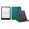 Amazon Kindle Paperwhite Signature Edition (versione 2024) da 32 GB senza pubblicità, una cover basata su Amazon Plant e un dock di ricarica wireless Made for Amazon