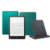 Amazon Kindle Paperwhite Signature Edition (versione 2024) da 32 GB senza pubblicità, una cover basata su Amazon Plant e un dock di ricarica wireless Made for Amazon