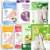 Azonelife Maschere Idratanti per Piedi, 7 Paia Maschera Idratante per la Cura dei Piedi, Maschera Piedi Peeling Esfoliante, Maschera Idratante per Peeling Piedi, Calzini Esfolianti per Piedi per Donne Uomini