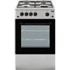 BEKO Cucina Elettrica CSS42014FS 4 Fuochi a Gas Forno Elettrico Classe B Dimensioni 50 x 50 cm Colore Inox