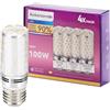Ankerzende Lampadine LED E27 Luce Naturale 4000K Lampadina LED E27 12W Equivalente 100W Lampada Alogena, Mais Lampade E27 Edison 1450 Lumen, Risparmio Energetico, Anti Sfarfallio, 4 Pezzi