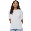 TERRANOVA T-Shirt Oversize Tinta Unita - Bianco, L