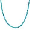 GAVU Collana Uomo Pietre Dure Naturali, Collana Perline Sfaccettate Uomo, Occhio di Tigre, Ematite, Diaspro a Macchia Blu, Onice Nero, Turchese