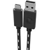 snakebyte CAVO DI CARICA 5 (3 METRI) - cavo USB tipo C, spina USB 2.0 a C, cavo di carica rapida, cavo a rete USB C, adatto per PS5, Xbox Serie X, Samsung, Huawei, Sony e molti altri, PS5 design