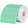 FINDAT Etichette Termiche Verde 50 X 80 mm Compatibile Stampanti M110 M220 Rettangolari Autoadesive Vinile Impermeabile Stampabile per Ufficio Disegni Codici a Barre Spedizione 100/Rotolo